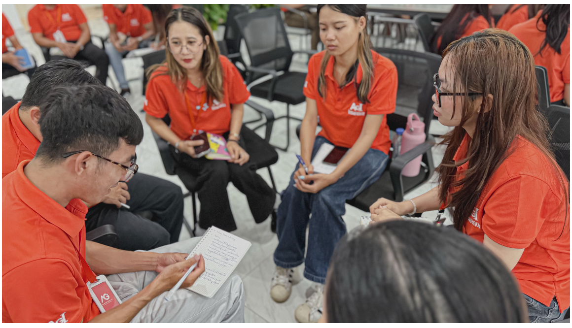AGI staff training discussion